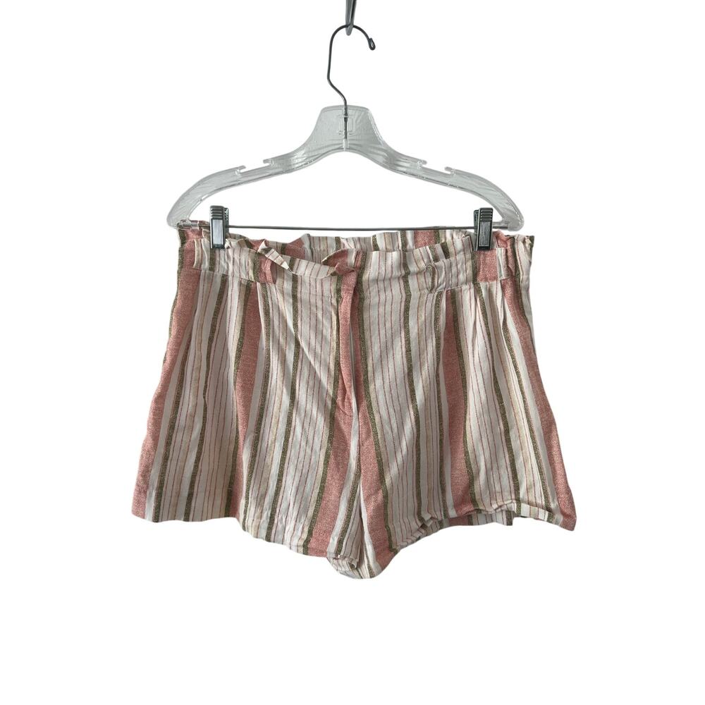 Jolie & Joy- Striped Summer Shorts Women's Size XL